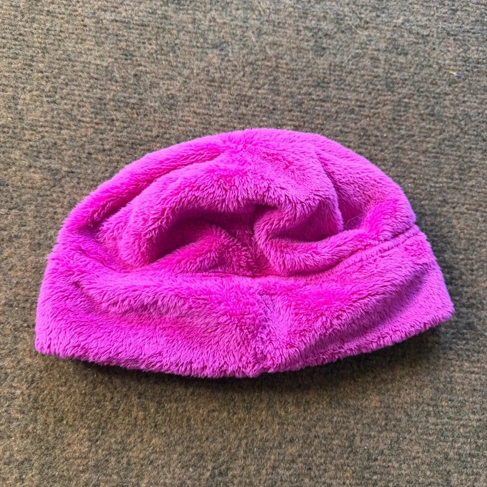 The North Face‎ Youth Pink Osito High Pile Fleece Beanie Hat Size M/M MF 354276